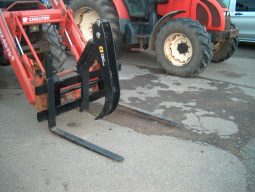 ALO/ QUICKE PALLET FORK WITH LOG GRAB