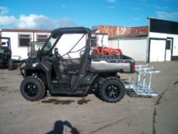 CAN-AM HD8 TRAXTER WITH WHEELIE BIN CARRIER full