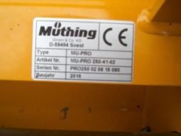MUTHING MU PRO 250 FLAIL MOWER full
