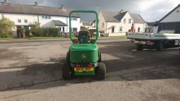 John Deere 1545 4wd with Major Out-Front Flail Mower full