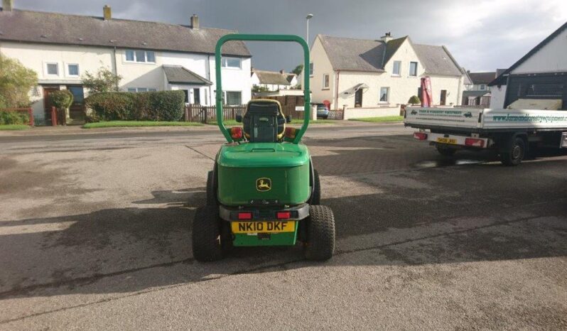 John Deere 1545 4wd with Major Out-Front Flail Mower full