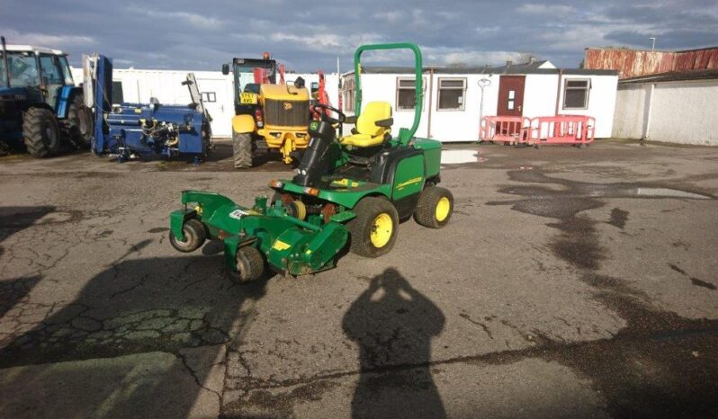 John Deere 1545 4wd with Major Out-Front Flail Mower full