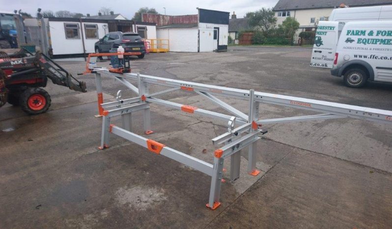 Used Logosol F2+ 5.00 m with ES 8 Electric Chainsaw and manual remote feed full