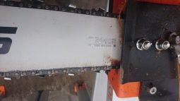 Used Logosol F2+ 5.00 m with ES 8 Electric Chainsaw and manual remote feed full