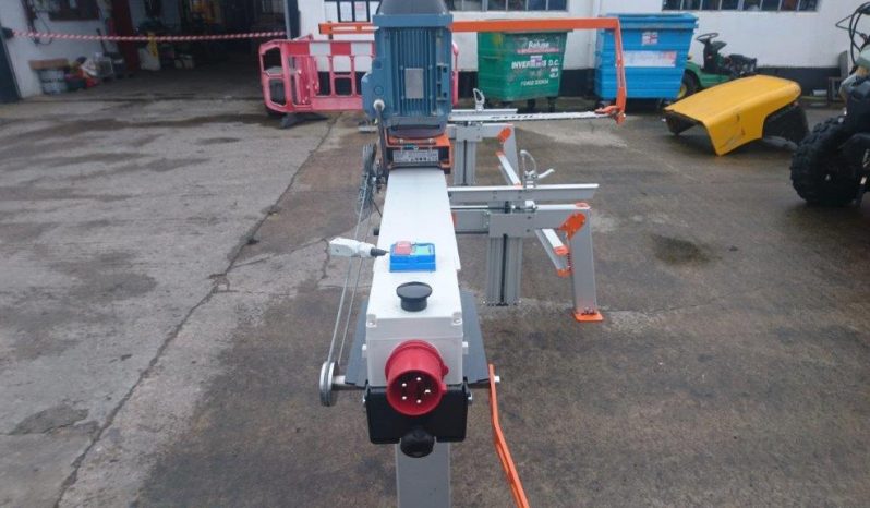 Used Logosol F2+ 5.00 m with ES 8 Electric Chainsaw and manual remote feed full