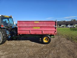 Marshall S5 Ton tipping trailer with extension sides